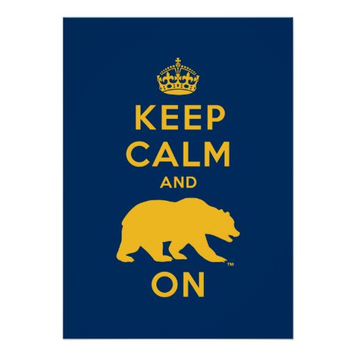 keep calm and bear