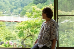 宿から大滝吊り橋が見えるのは梅ヶ島で当宿だけ！贅沢な景色を独り占めしてください。