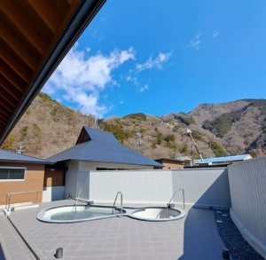 黄金の湯リニューアル　露天風呂