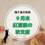 9月末の梅ヶ島温泉。秋の訪れを感じる涼しさに紅葉はもうすぐ？