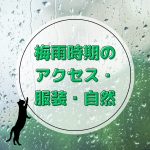 【梅ヶ島情報】6月の旅行で気をつけたい！梅雨時のアクセス・服装・自然の魅力