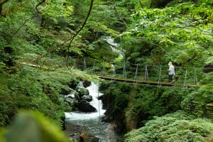安倍の大滝　ハイキング
