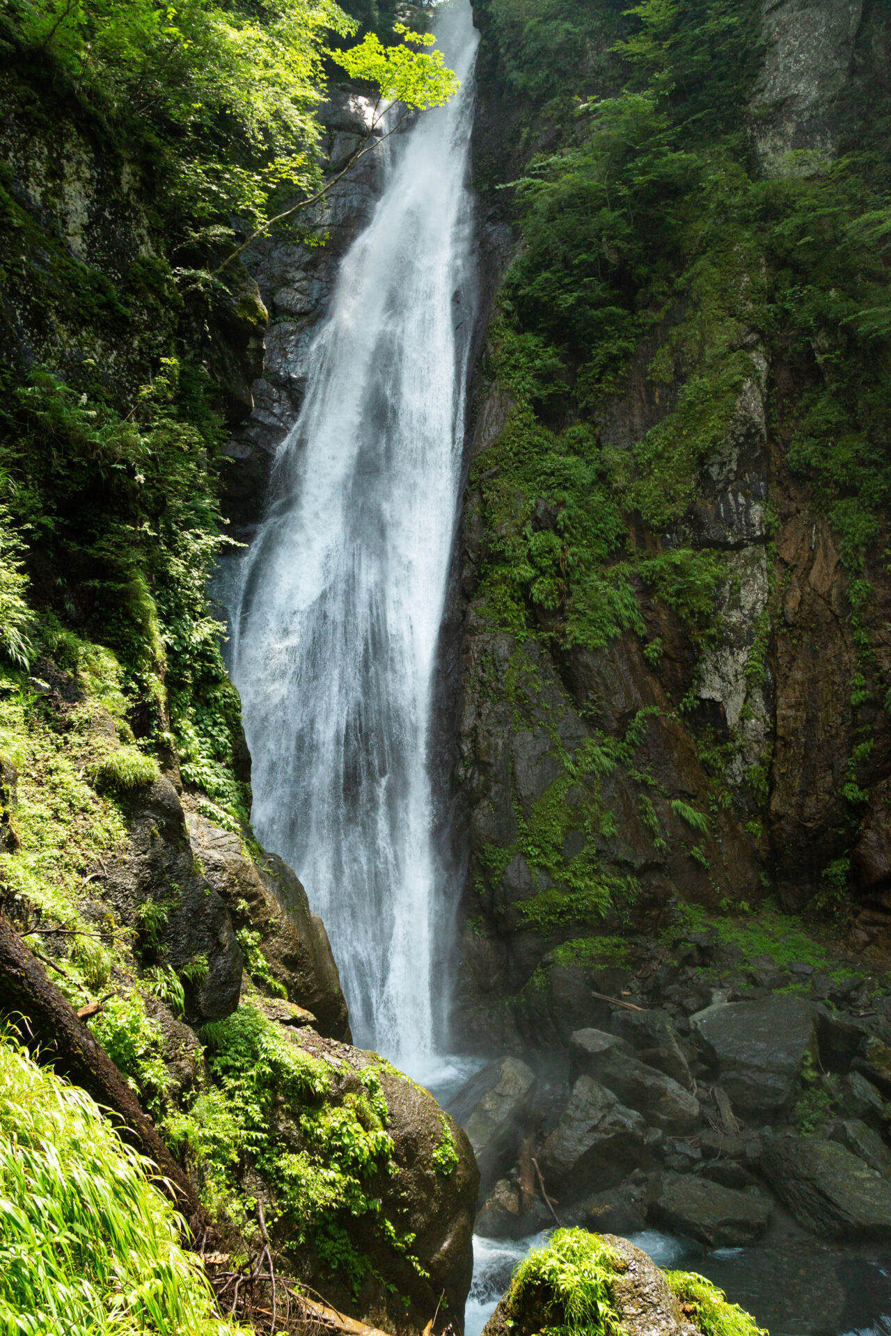 【日本の滝100選】安倍の大滝